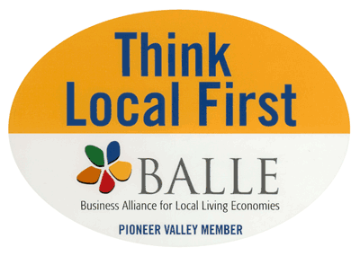 Balle Decal - Think Local First - Business Alliance for Local Living Economies