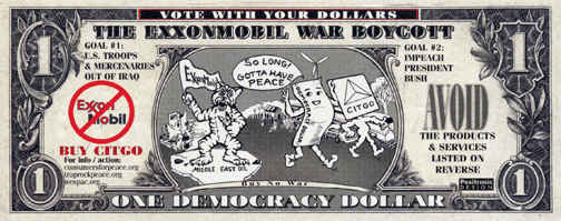 The Democracy Dollar - front